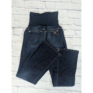 Joe's full Panel dark wash flare maternity jeans 29 Provocateur